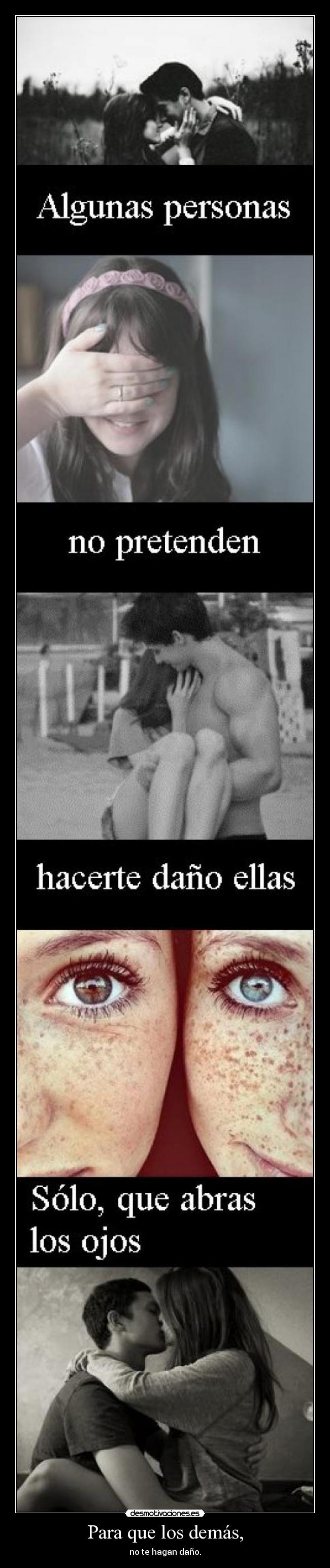 Para que los demás, - 