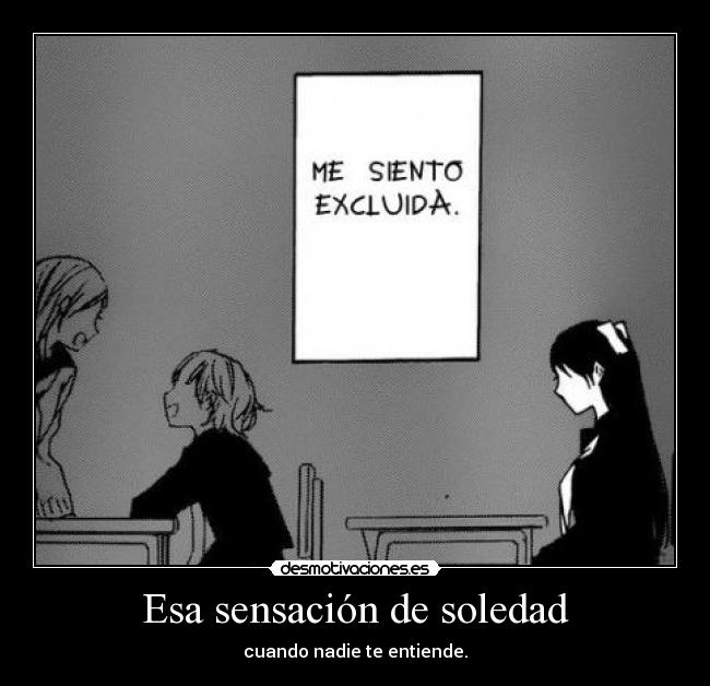 carteles soledad sub desmotivaciones