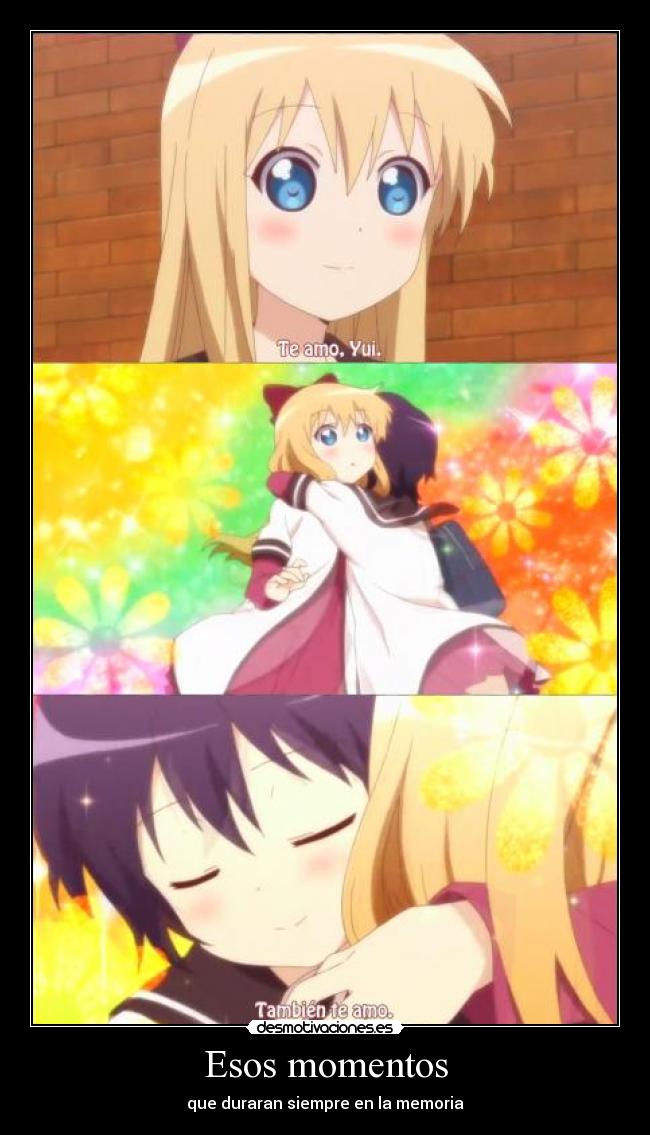 carteles anime otaku yuru yuri momento desmotivaciones