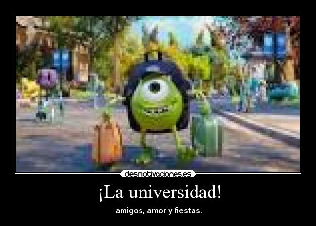 ¡La universidad! - amigos, amor y fiestas.