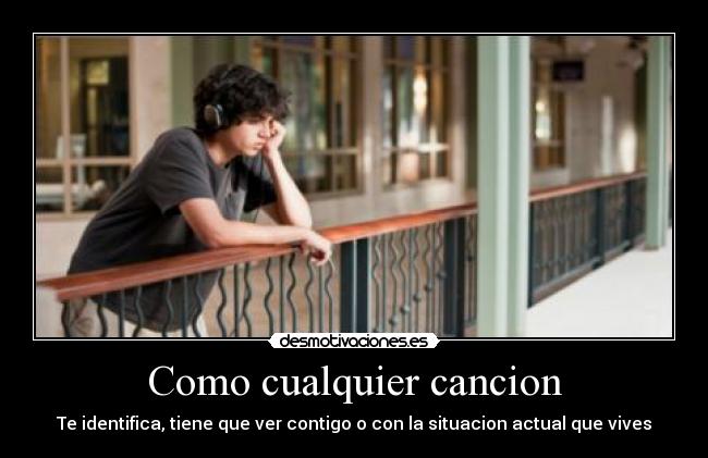 Como cualquier cancion -