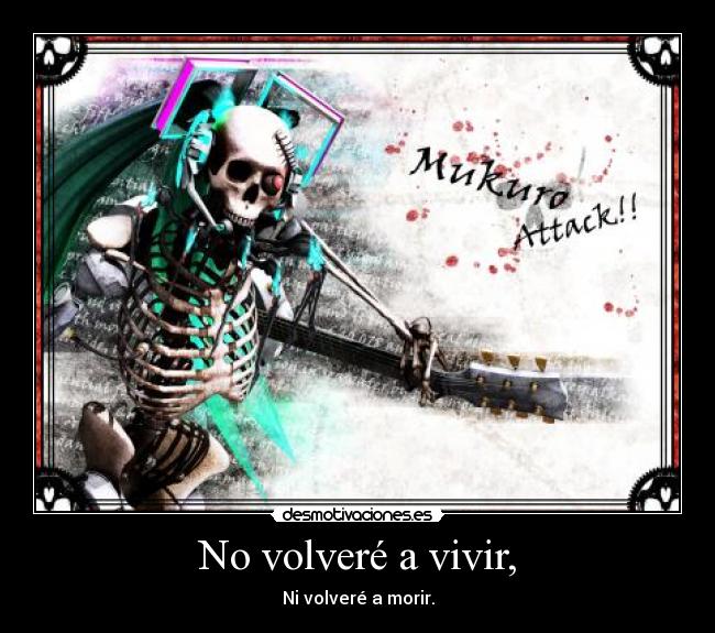 carteles anime otaku miku hatsune mukuro attack devilbrigade desmotivaciones
