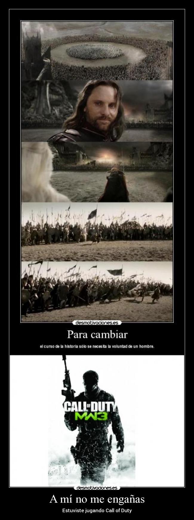 A mí no me engañas -