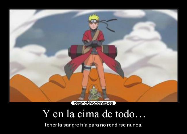 carteles naruto uzumaki ronoa desmotivaciones