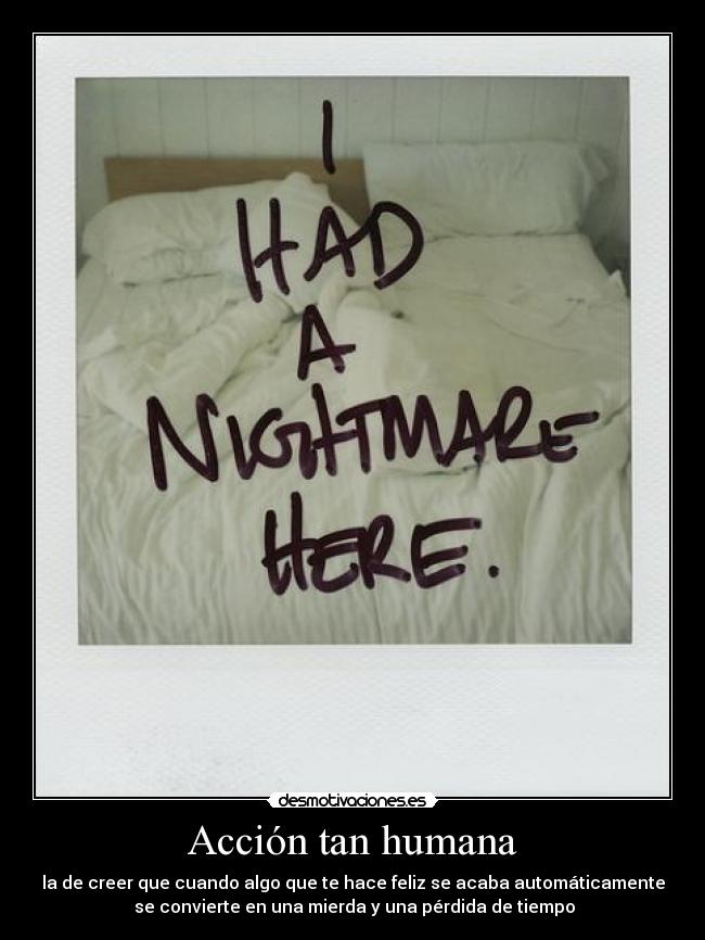 Acción tan humana -