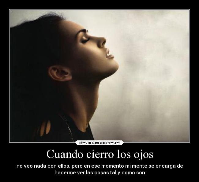 Cuando cierro los ojos - 