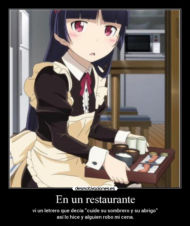 carteles anime mangall kuroneko nigatsu harukaze intruders maid neko desmotivaciones