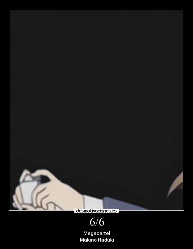 carteles makino haduki megacartel loups garous anime jesshellscythe desmotivaciones