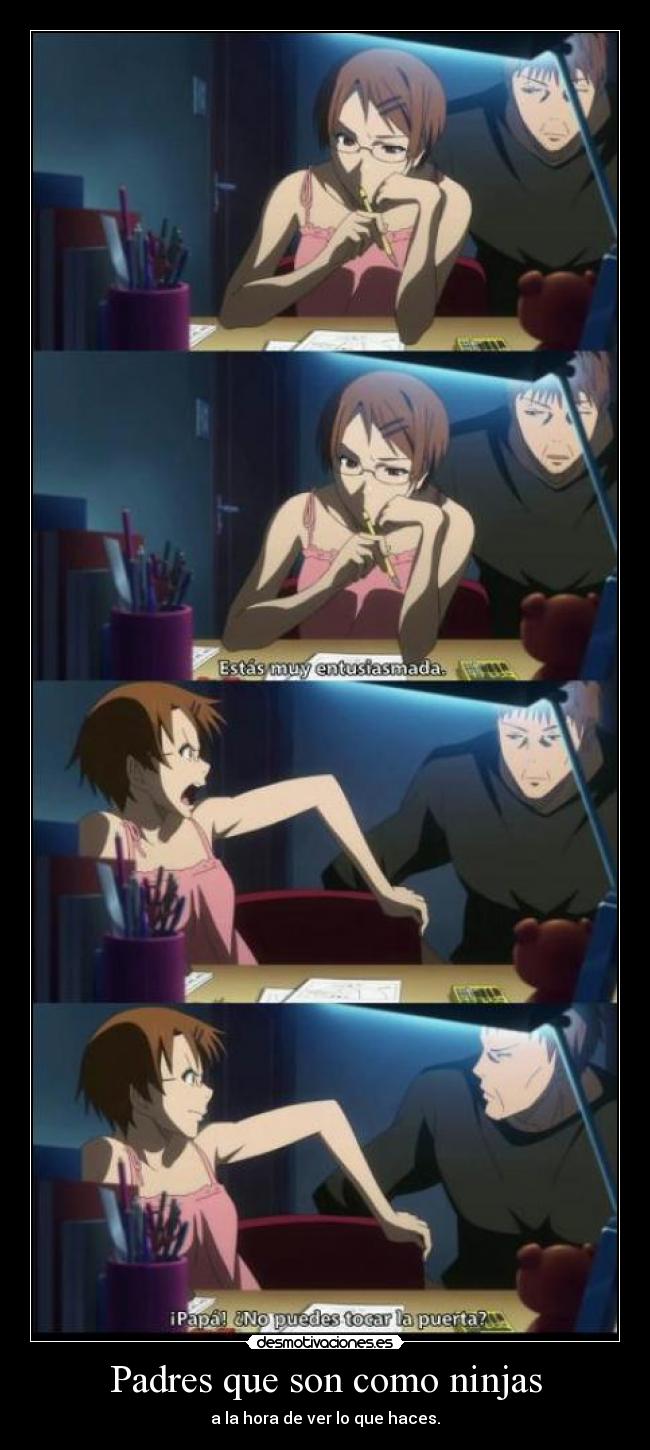 Padres que son como ninjas - 
