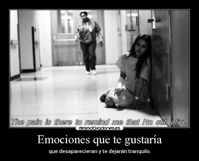 Emociones que te gustaría - que desaparecieran y te dejarán tranquilo.