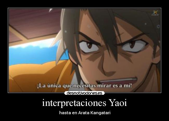 interpretaciones Yaoi -