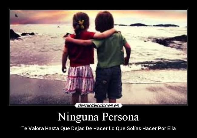 Ninguna Persona -