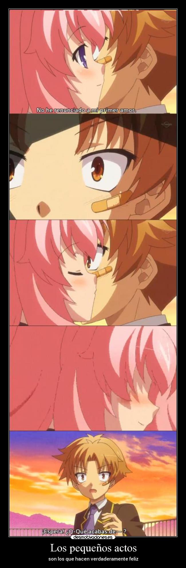 Los pequeños actos - son los que hacen verdaderamente feliz