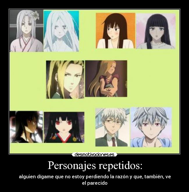 Personajes repetidos: -
