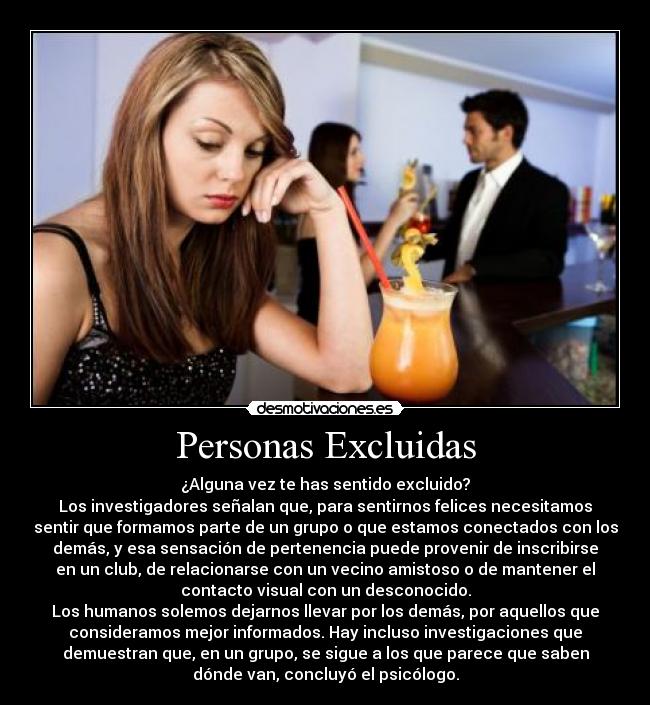 Personas Excluidas -