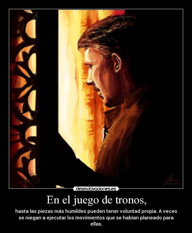 En el juego de tronos, - 