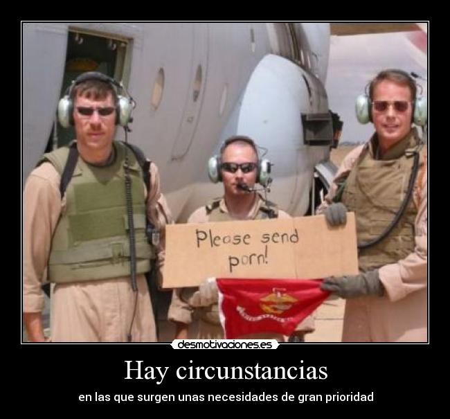 carteles hay circunstancias desmotivaciones