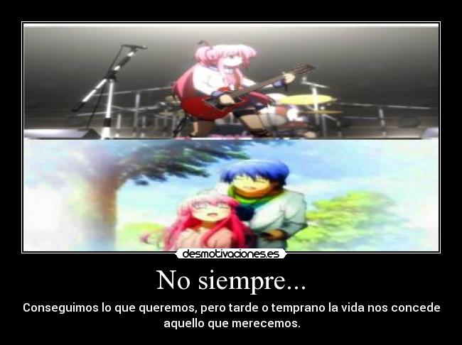 carteles beatsangel angelbeats desmotivaciones