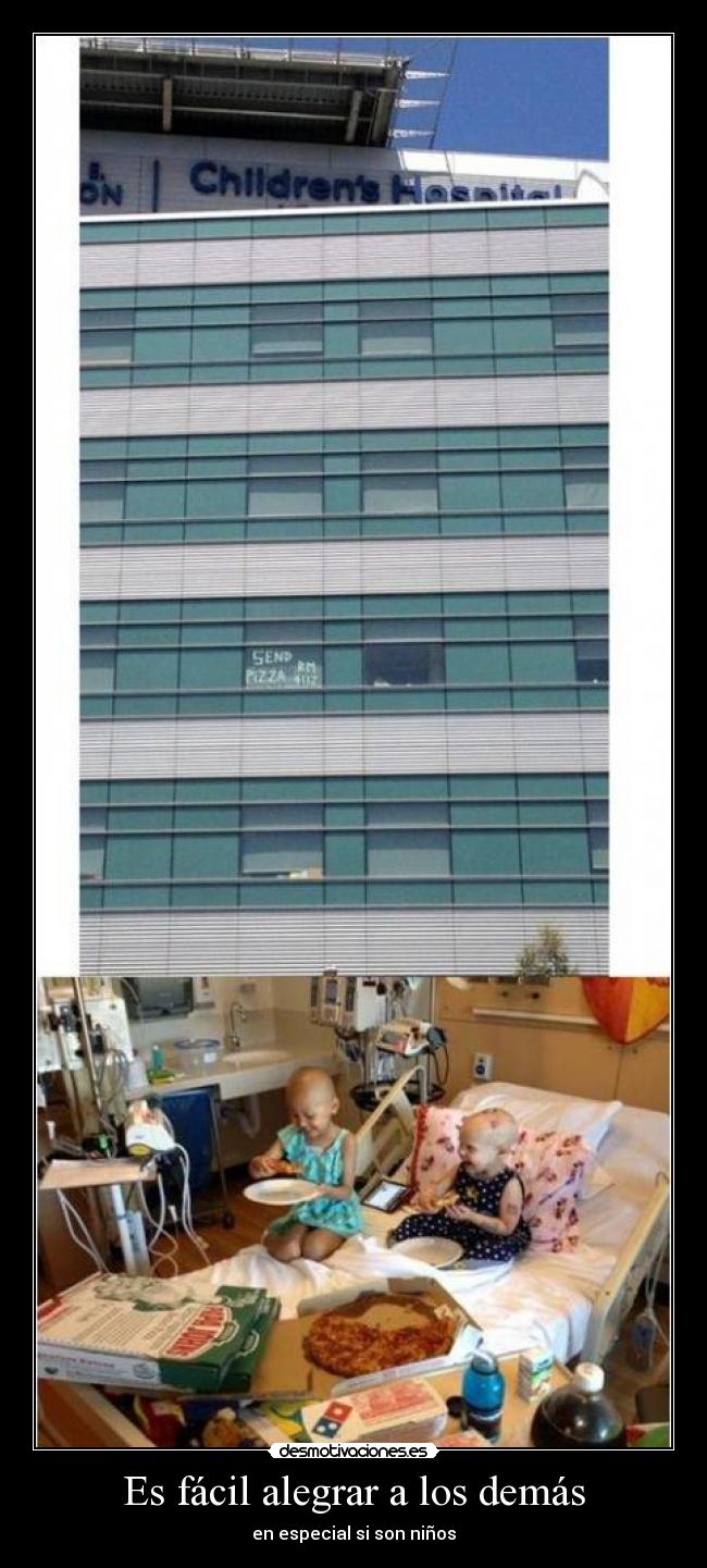 Es fácil alegrar a los demás - en especial si son niños