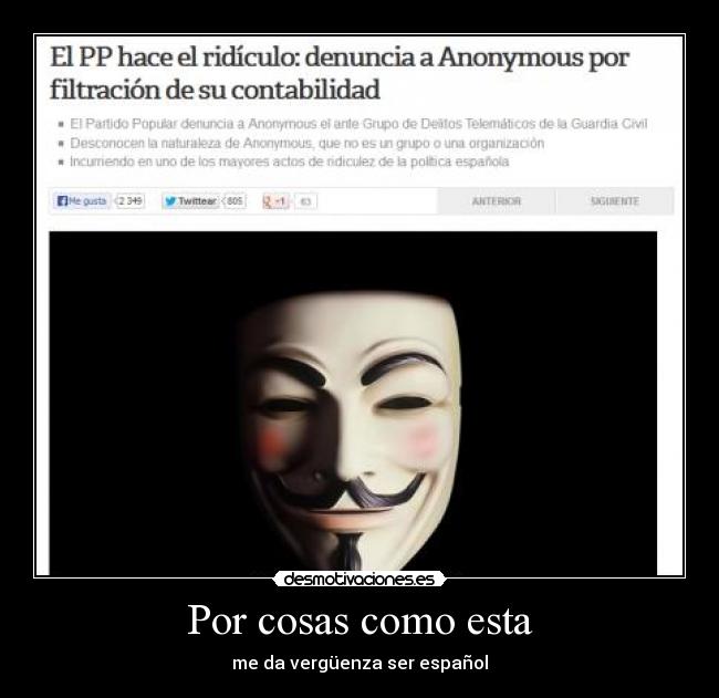 Por cosas como esta - me da vergüenza ser español