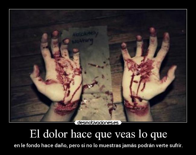 carteles dolor sorpresasuicida sangre corre por las venas los muertos voto putamierdatodo gatito desmo desmotivaciones