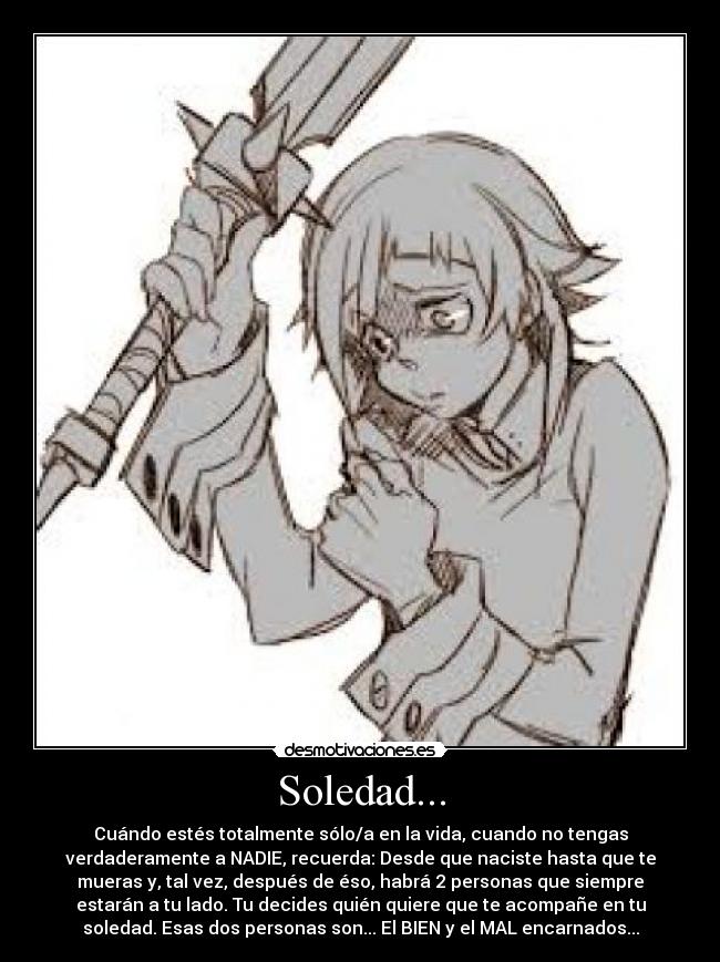 Soledad... -