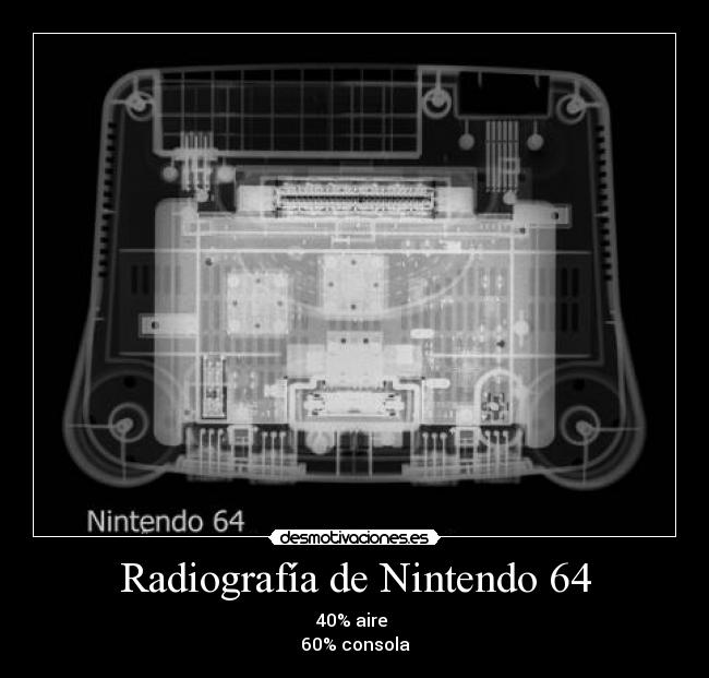 Radiografía de Nintendo 64 -