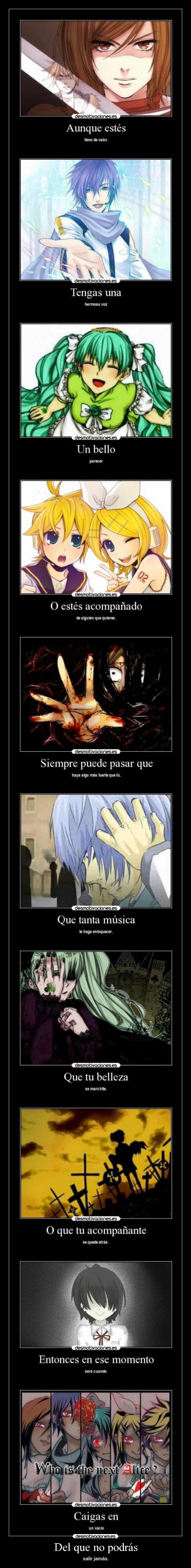 Del que no podrás - 