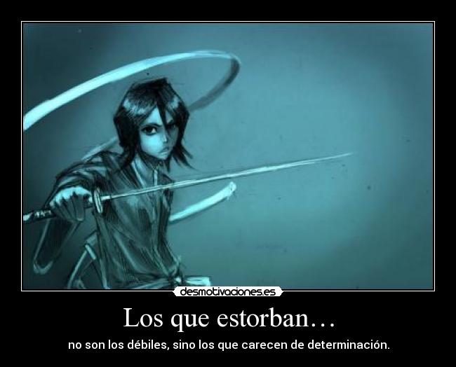 carteles bleach rukia kuchiki ronoa desmotivaciones