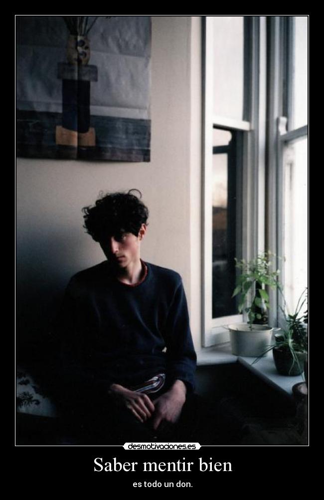 Saber mentir bien -