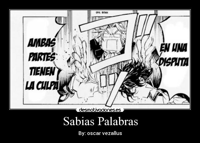 Sabias Palabras - By: oscar vezallus