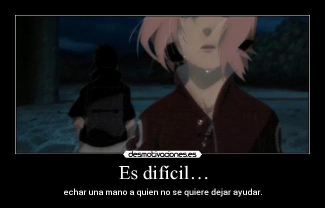 carteles naruto sasuke sakura ronoa desmotivaciones