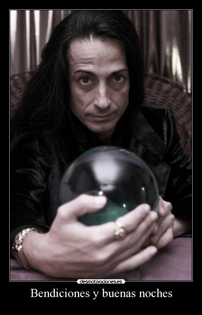 Bendiciones y buenas noches -