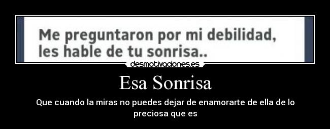 Esa Sonrisa - 