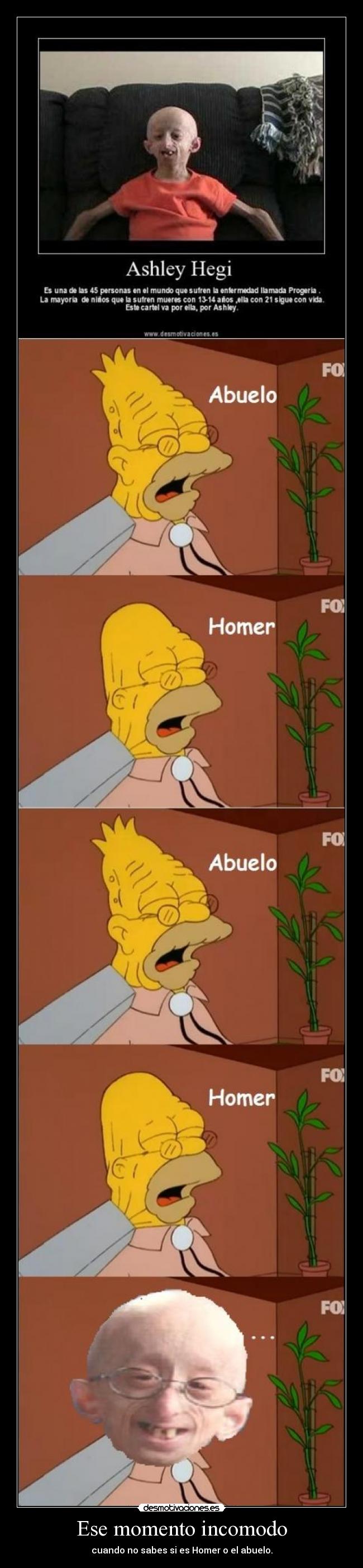 Ese momento incomodo -