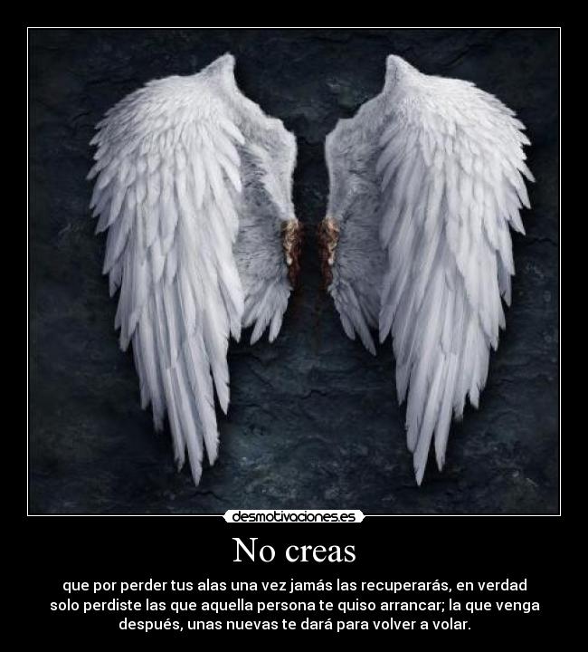 No creas -