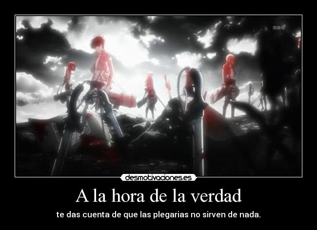 carteles raptorhunters nigatsu harukaze anime manga otaku shingeki kyojin eren mikasa armin plegarias vida desmotivaciones