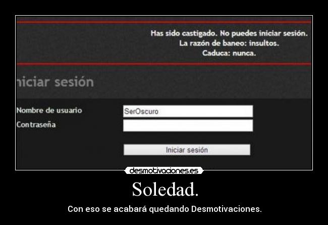 carteles soledad jason desmotivaciones