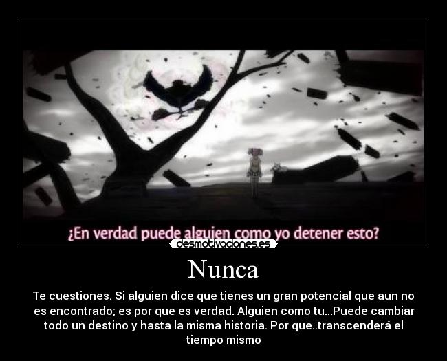 carteles maho shojo madoka magica kaname madoka anime manga magia kalafina desmotivaciones