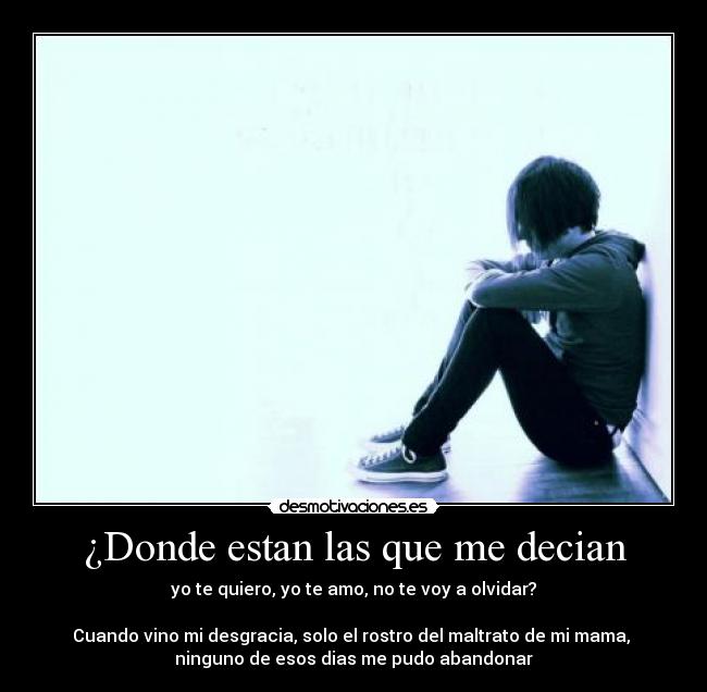 ¿Donde estan las que me decian - 