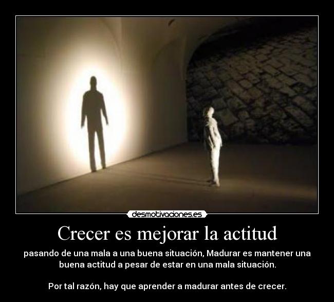 carteles creci madures decision desmotivaciones