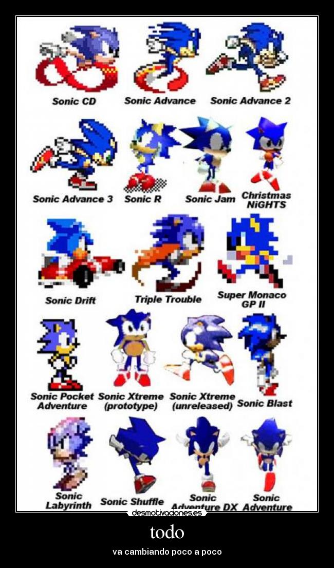 todo - va cambiando poco a poco