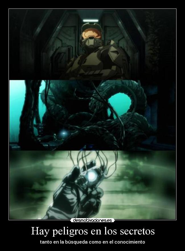 Hay peligros en los secretos -