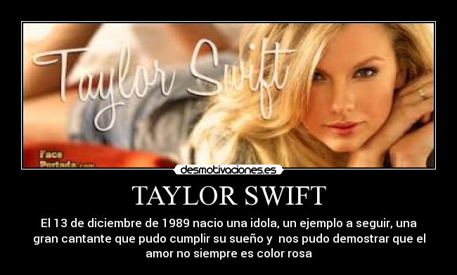 TAYLOR SWIFT -