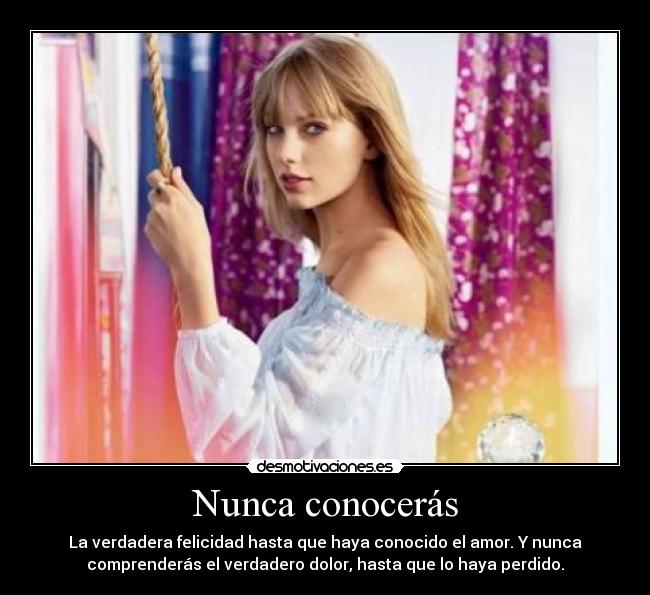 Nunca conocerás - 