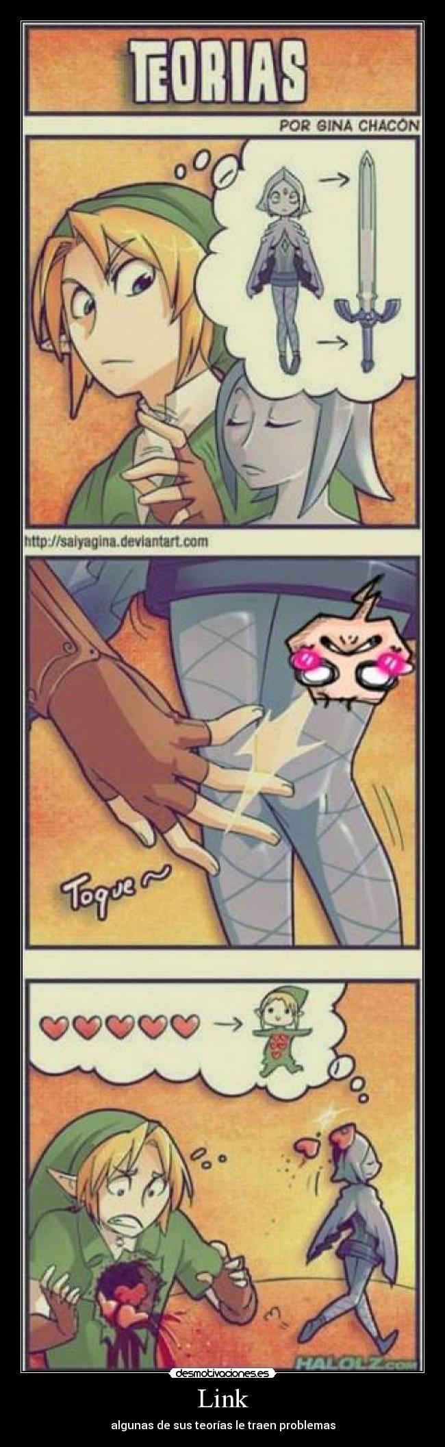 Link - algunas de sus teorías le traen problemas