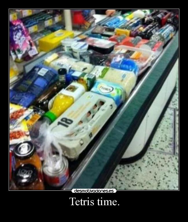 Tetris time. -