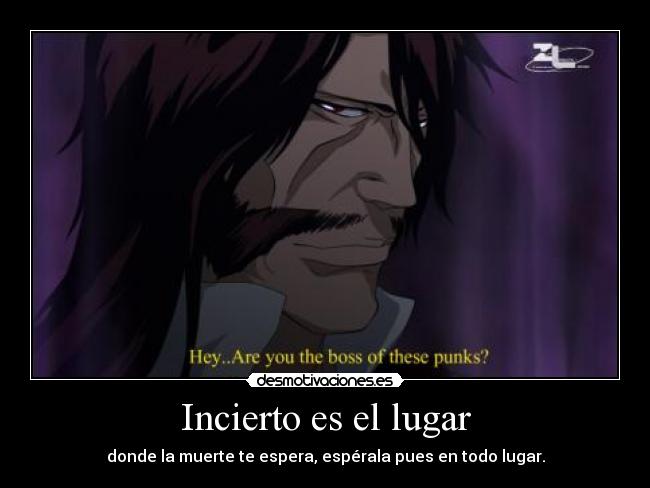 Incierto es el lugar - 