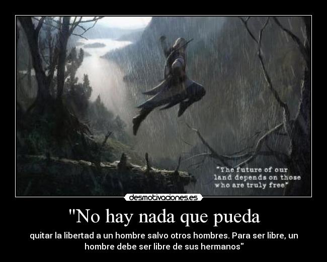 carteles assassins creed connor ratohnhaketon kenway desmotivaciones