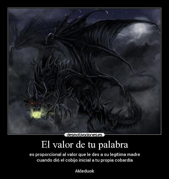 El valor de tu palabra - 